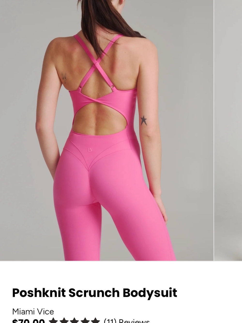 BuffBunny Poshknit Scrunch Bodysuit
Miami Vice - Picture 3 of 6